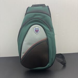 Nintendo Legend of Zelda Sling Bag Backpack Travel Case Green Grey A.L.S. Indust